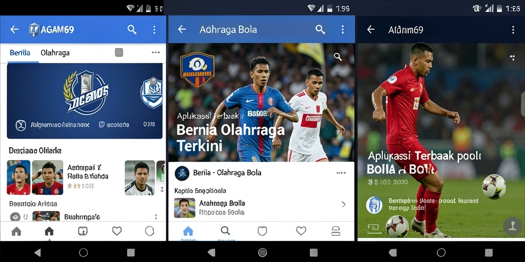 Tampilan antarmuka AGAM69 yang modern dan informatif.