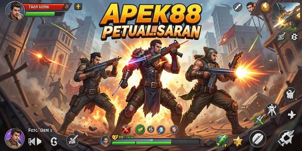 Tampilan antarmuka APEK88 yang intuitif dan dinamis.