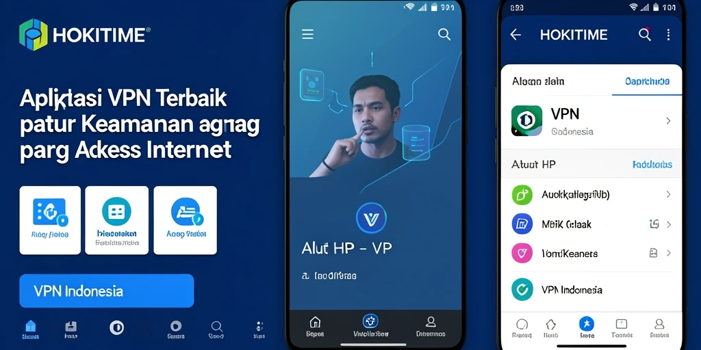 Tampilan antarmuka HOKITIME yang intuitif dan mudah digunakan.