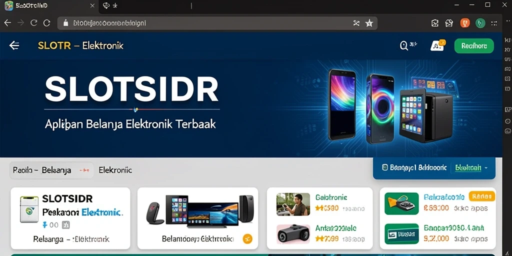 Tampilan antarmuka aplikasi SLOTSIDR yang menarik dan fungsional.